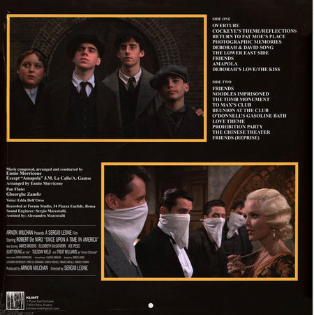 Ennio Morricone : Once Upon A Time In America (LP, Album, RE, Gol)