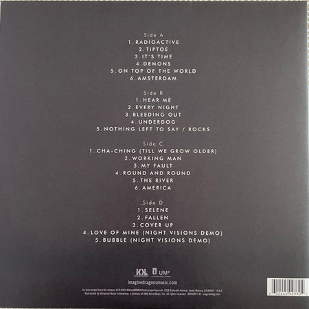 Imagine Dragons : Night Visions (2xLP, Album, Ltd, RE, Yel)