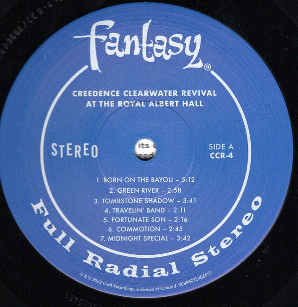 Creedence Clearwater Revival : At The Royal Albert Hall (April 14, 1970) (LP, Album)
