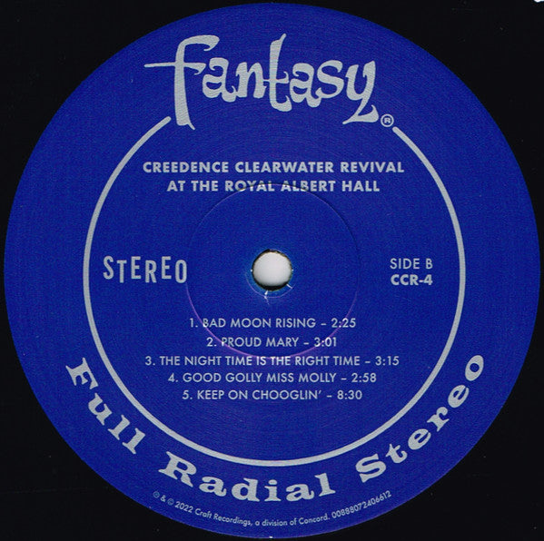 Creedence Clearwater Revival : At The Royal Albert Hall (April 14, 1970) (LP, Album)