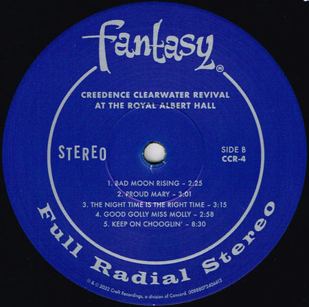 Creedence Clearwater Revival : At The Royal Albert Hall (April 14, 1970) (LP, Album)
