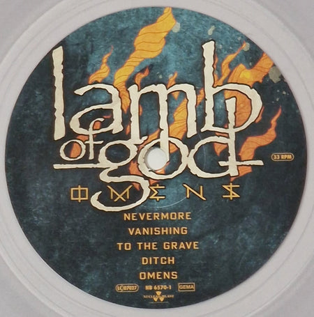Lamb Of God : Omens (LP, Album, Ltd, Cle)