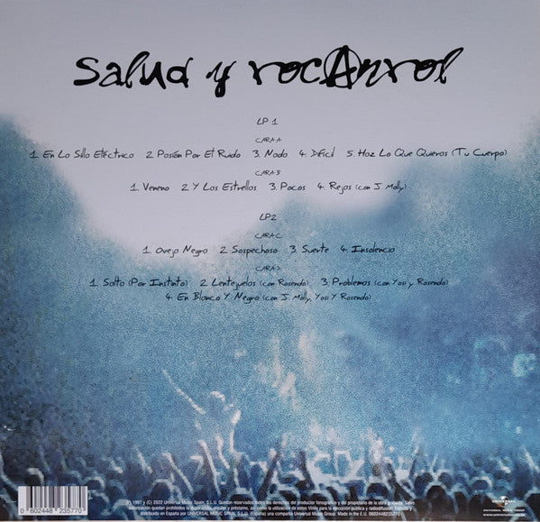 Barricada : Salud Y Rocanrol (2xLP, Album, RE)