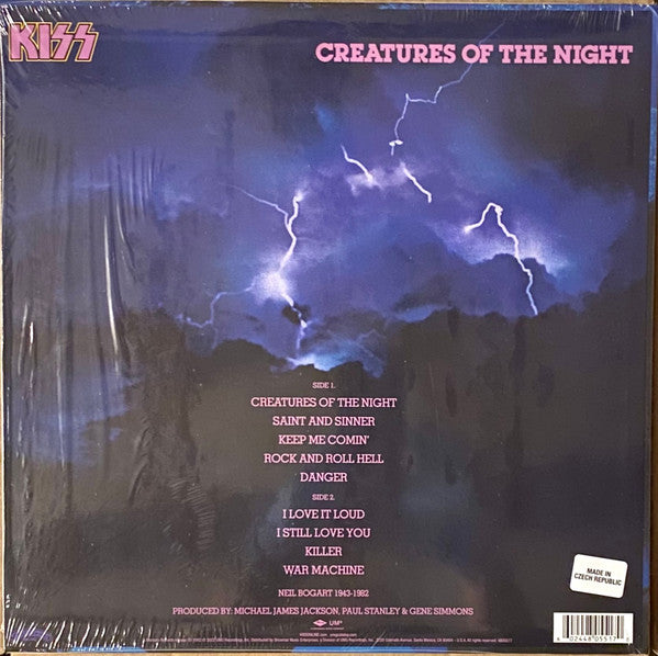 KISS CREATURES OF THE NIGHT レコード Kiss - Creatures Of The Night (LP) (Mint (M)) – Quiosco Morrison