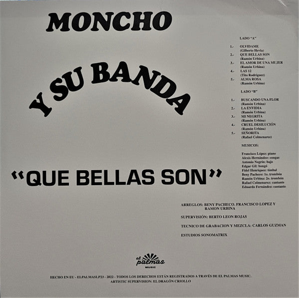 Moncho Y Su Banda : Que Bellas Son (LP, Album, RE)