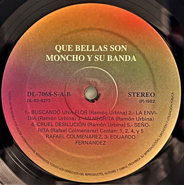 Moncho Y Su Banda : Que Bellas Son (LP, Album, RE)
