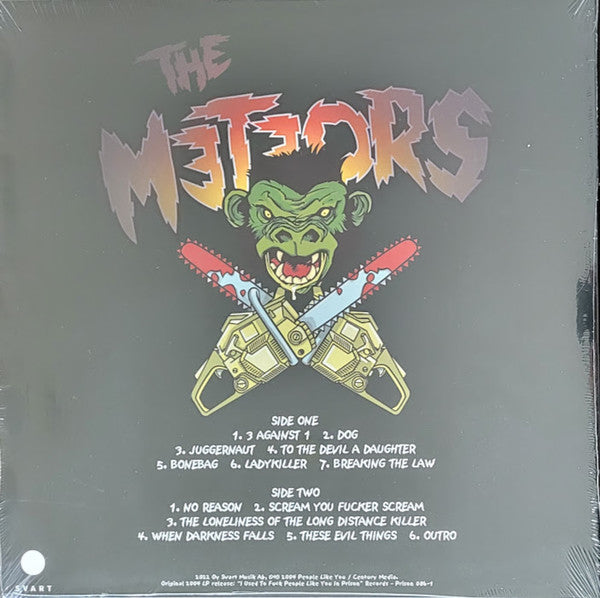 The Meteors (2) : These Evil Things (LP, Album, Ltd, RE, Cur)
