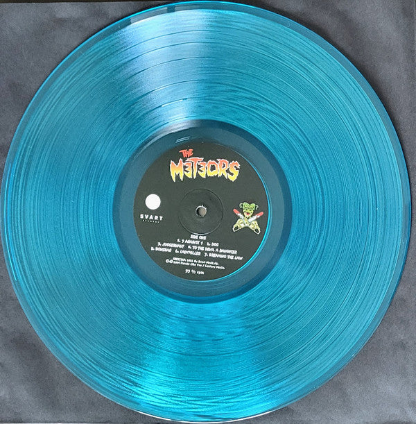 The Meteors (2) : These Evil Things (LP, Album, Ltd, RE, Cur)