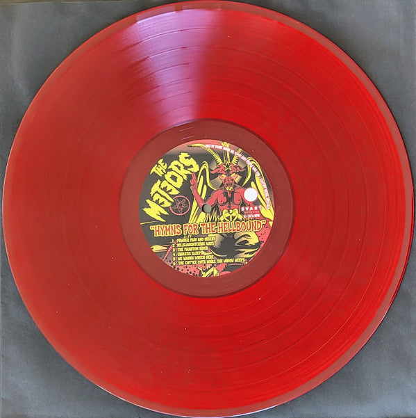 The Meteors (2) : Hymns For The Hellbound (LP, Album, RE, Red)
