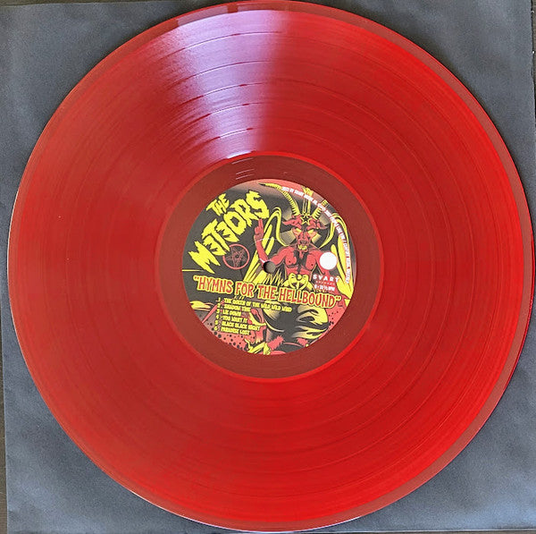 The Meteors (2) : Hymns For The Hellbound (LP, Album, RE, Red)