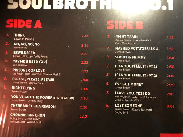 James Brown : Soul Brother No.1 (LP, Comp, Unofficial)