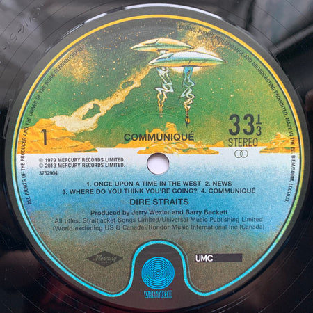 Dire Straits : Communiqué (LP, Album, RE, RM, RP)