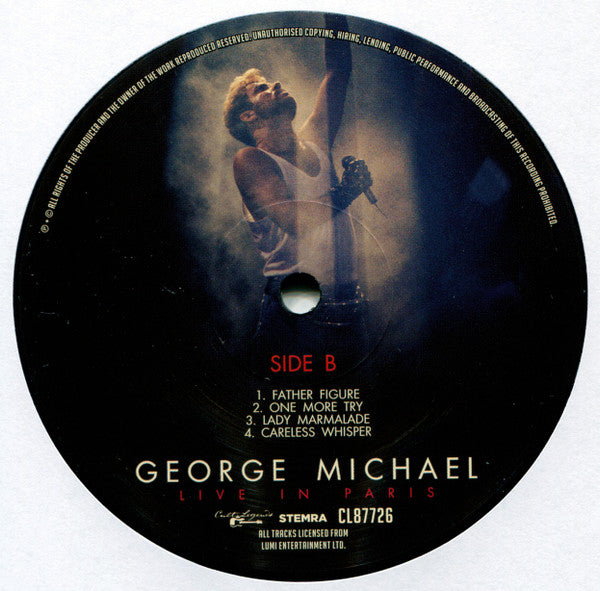 George Michael : Live In Paris (LP, Unofficial, 180)