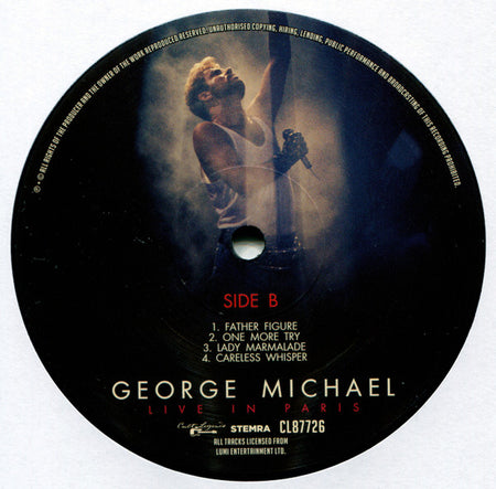 George Michael : Live In Paris (LP, Unofficial, 180)