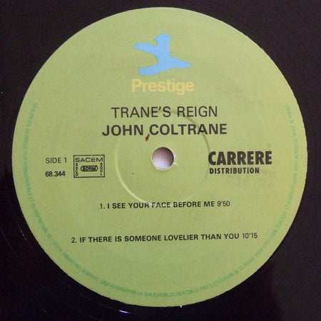 John Coltrane : Trane's Reign (LP, Album, RE, RM)