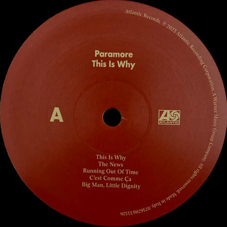 Paramore : This Is Why (LP, Album)
