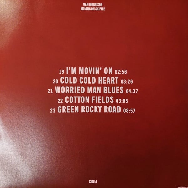 Van Morrison : Moving On Skiffle (2xLP, Album, Ltd, Blu)