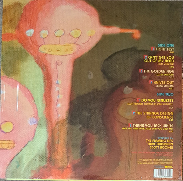 The Flaming Lips : Fight Test (12", EP, Ltd, RE, Rub)