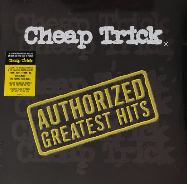 Cheap Trick : Authorized Greatest Hits (2xLP, Comp, RE)