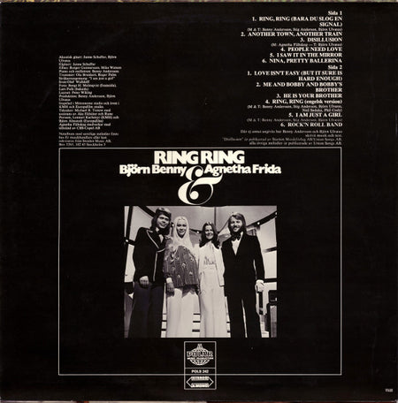 Björn Benny & Agnetha Frida* : Ring Ring (LP, Album, Mono)