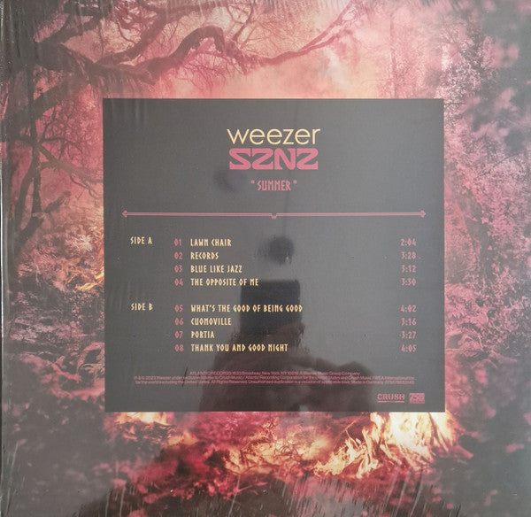 Weezer : SZNZ: Summer (12", EP, Ltd, Tra)