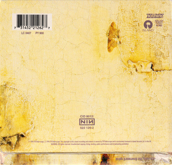 Nine Inch Nails : The Downward Spiral (CD, Album, Sli)
