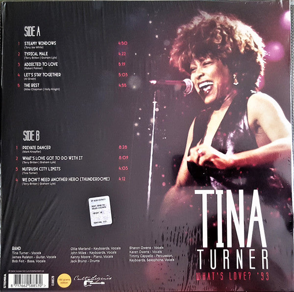 Tina Turner : What's Love? '93 (LP, Unofficial, 180)