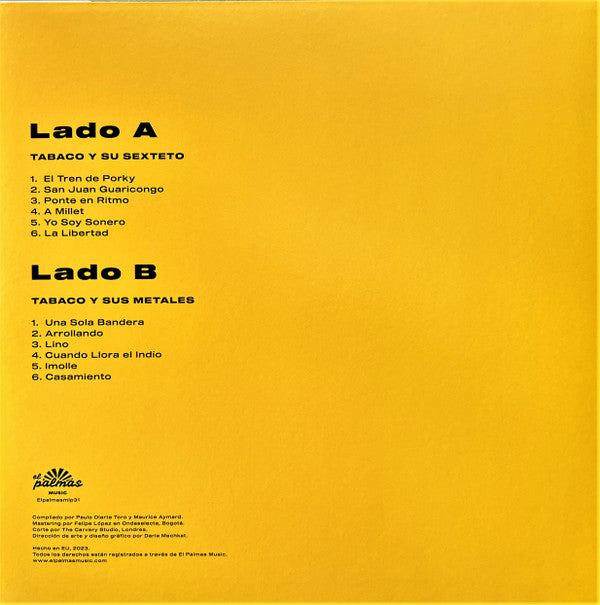Tabaco Y Sus Metales, Tabaco Y Su Sexteto : Tabaco (LP, Comp)