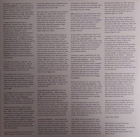 The Durutti Column : Time Was Gigantic... When We Were Kids (2xLP, Album, RE, 180)