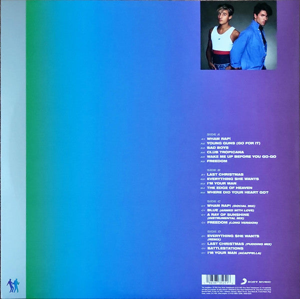 Wham! : The Singles (Echoes From The Edge Of Heaven) (2xLP, Comp, M/Print, Blu)