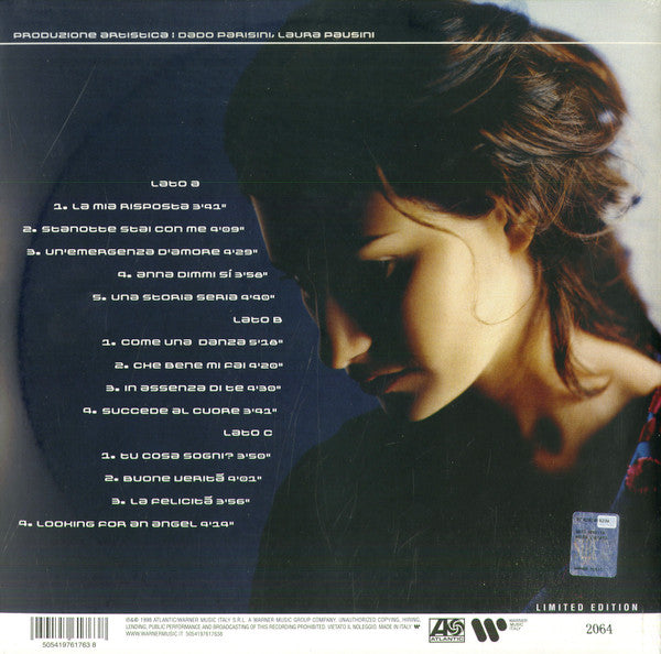 Laura Pausini : La Mia Risposta (LP, Whi + LP, S/Sided, Whi + Album, Ltd, Num, RE)