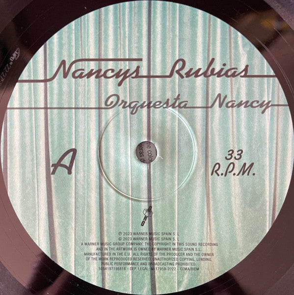 Nancys Rubias : Orquesta Nancy (LP, Album)