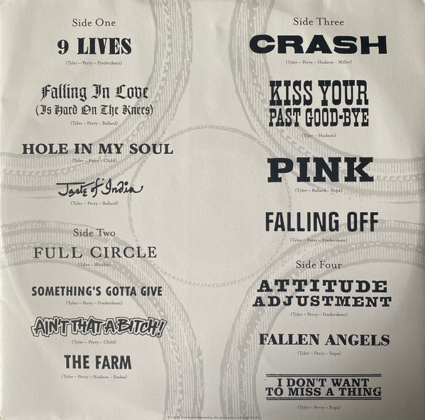 Aerosmith : Nine Lives (2xLP, Album, RE, RM)