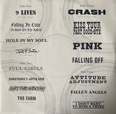 Aerosmith : Nine Lives (2xLP, Album, RE, RM)