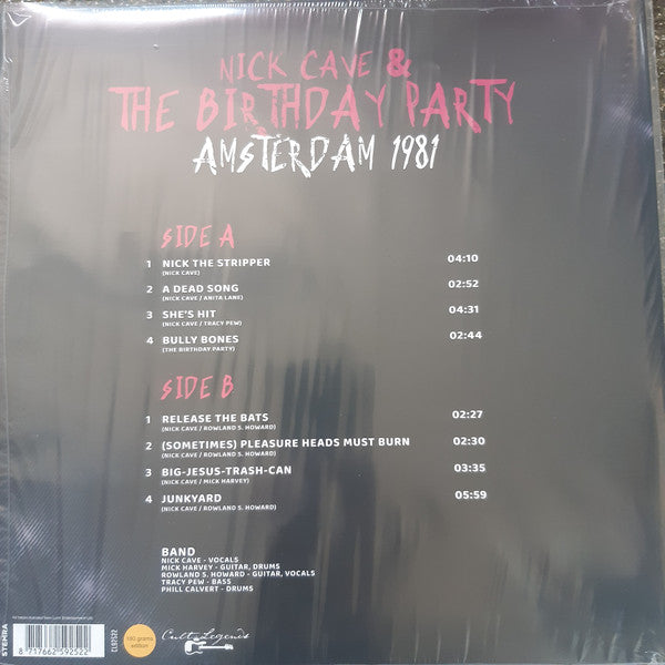The Birthday Party : Amsterdam 1981 (LP, Unofficial)
