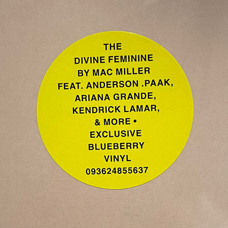 Mac Miller : The Divine Feminine (2xLP, Album, Ltd, RE, Blu)