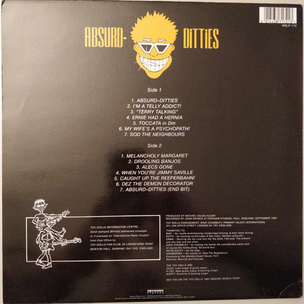 The Toy Dolls* : Absurd-Ditties (LP, Album)
