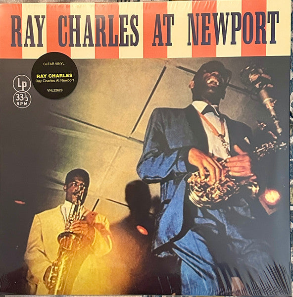 Ray Charles : Ray Charles At Newport (LP, Album, RE, RM, Cle)