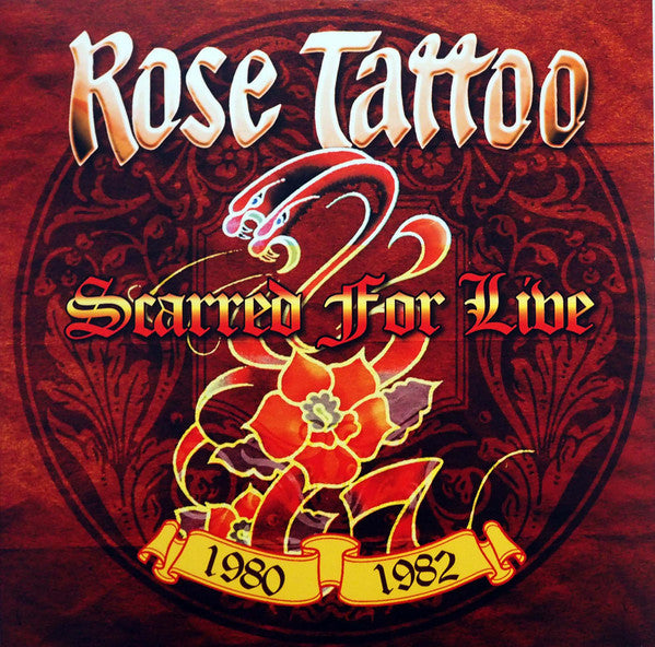 Rose Tattoo : Scarred For Live 1980-1982 (LP, Comp, Ltd, RE, Sil)
