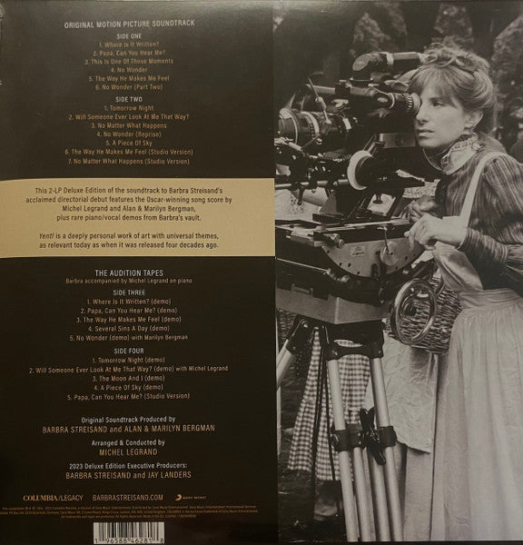 Barbra Streisand : Yentl - 40th Anniversary Deluxe Edition (2xLP, Album, Dlx, RE)