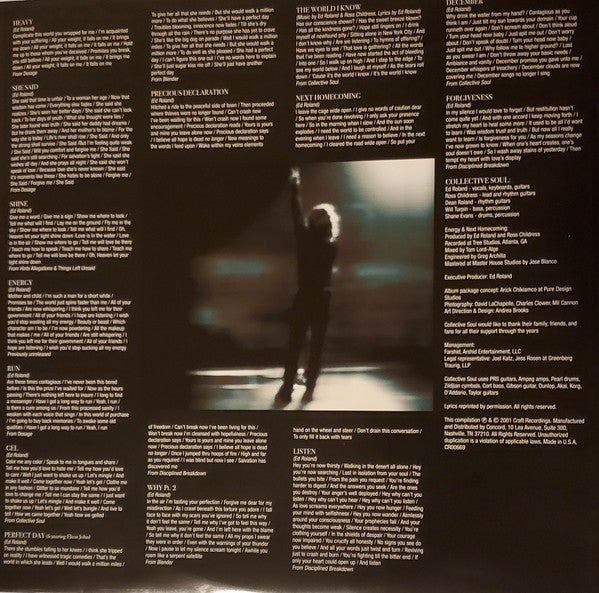 Collective Soul : 7even Year Itch: Greatest Hits 1994-2001 (LP, Album, Comp, RE)