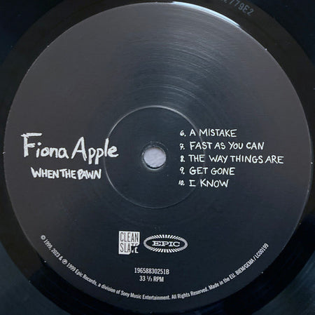 Fiona Apple : When The Pawn (LP, RE)