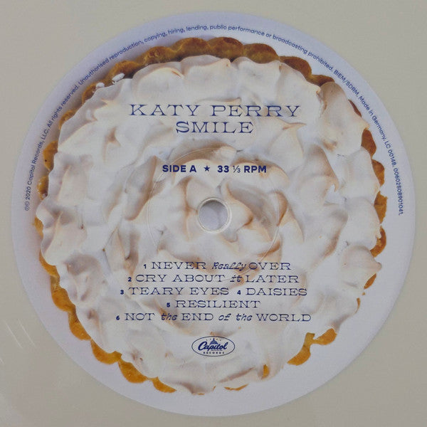 Katy Perry : Smile (LP, Album, MP, RE, RP, Whi)
