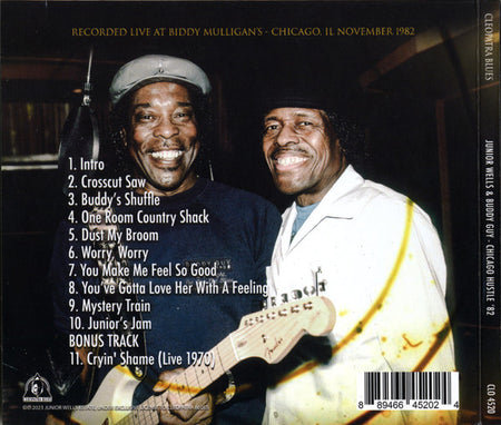 Junior Wells & Buddy Guy : Chicago Hustle '82 (CD, Album)