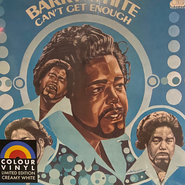 Barry White : Can't Get Enough (LP, Album, Ltd, RE, Cre)