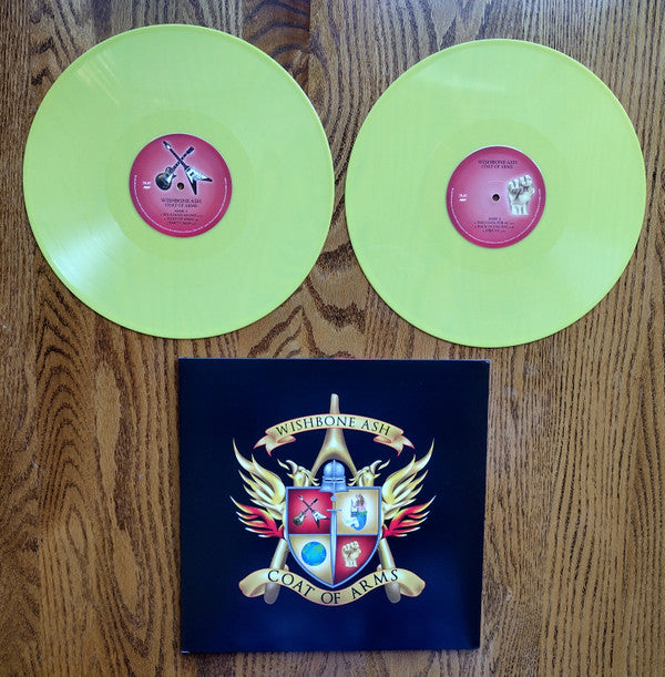 Wishbone Ash : Coat Of Arms (2xLP, Album, RE, Yel)