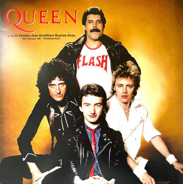 Queen : Live At Estadio Jose Amalfitani Buenos Aires - 28th February 1981  (LP, Ltd, Unofficial)
