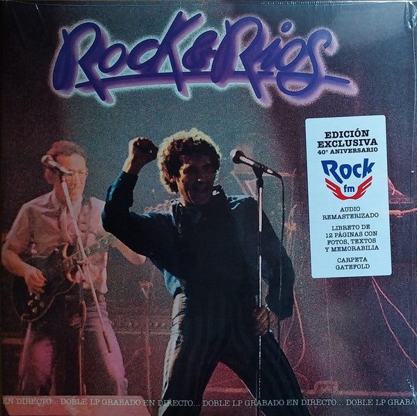 Miguel Ríos : Rock & Rios (Edición 40º Aniversario) (2xLP, Album, Ltd, RE, RM)