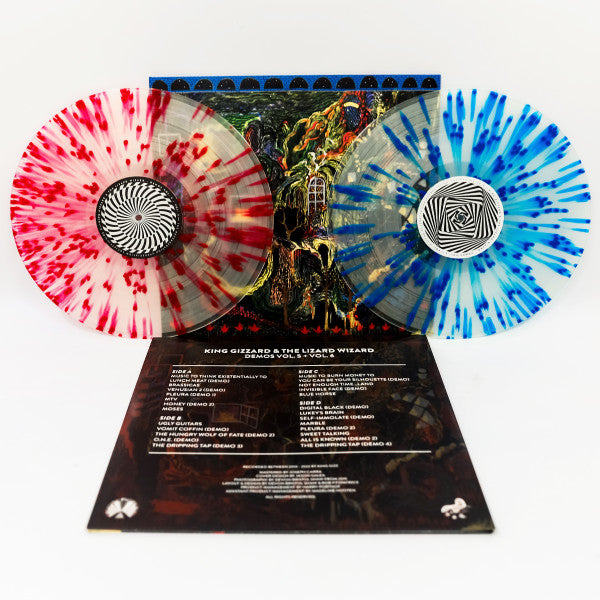 King Gizzard And The Lizard Wizard : Demos Vol. 5 + Vol. 6 (LP, Cle + LP, Cle + Ltd)