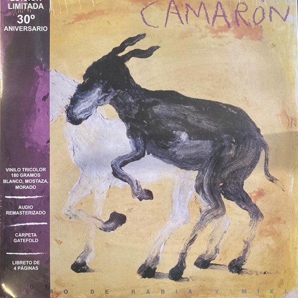 Camarón* : Potro De Rabia Y Miel (30º Aniversario) (LP, Album, Ltd, RE, RM, 180)
